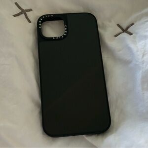 Castify Mirror Case with MagSafe For IPhone 15 Plus Black Color